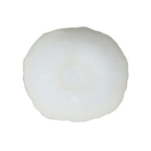 Pearl White Refined Ceramic Plate