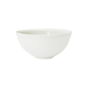 Quartz White Stackable Large Stoneware Bowl